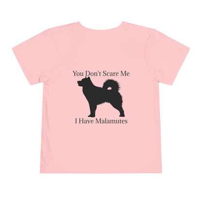 You Don't Scare Me Toddler Unisex Short Sleeve Crewneck Tee
