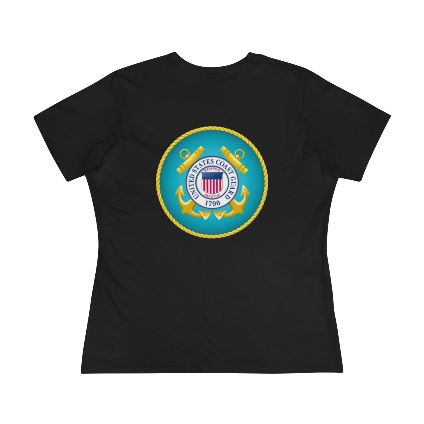 US Coast Guard Women's Short Sleeve Crewneck Tee