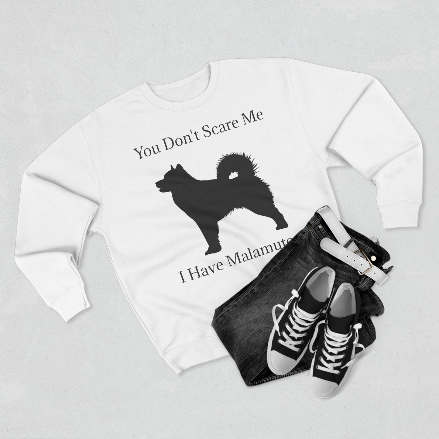 You Don't Scare Me Unisex Crewneck Sweatshirt