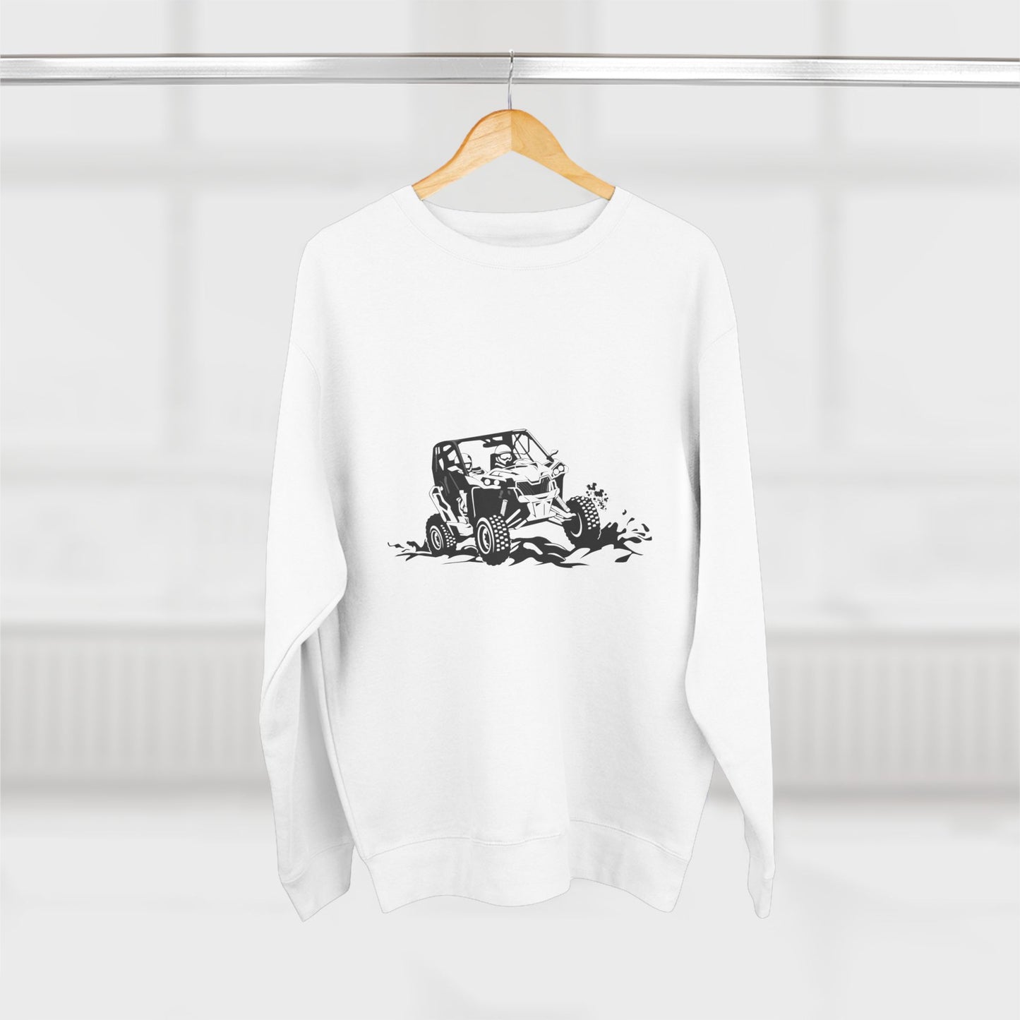 Slingin' Mud Side By Side Unisex Crewneck Sweatshirt