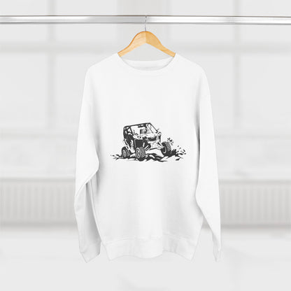 Slingin' Mud Side By Side Unisex Crewneck Sweatshirt