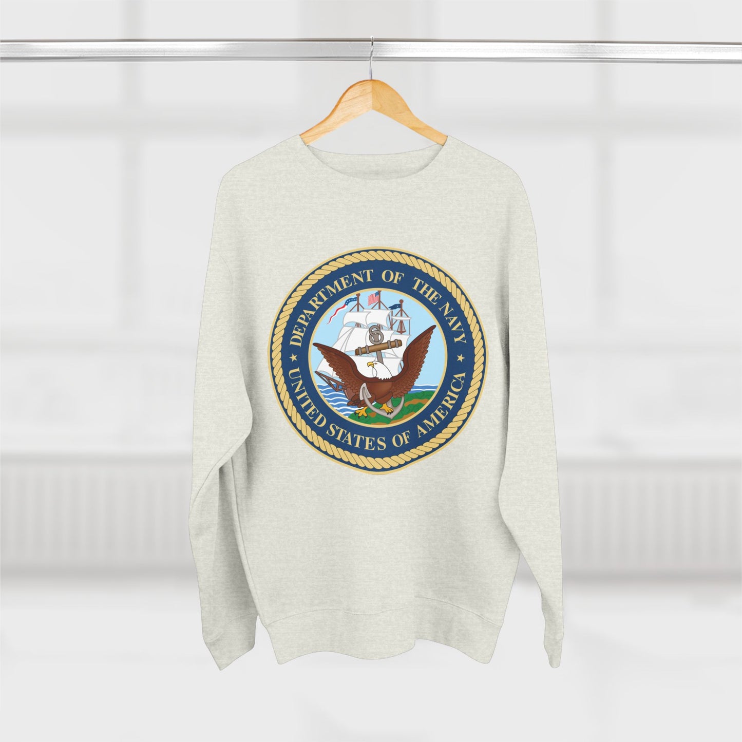 US Navy Unisex Crewneck Sweatshirt