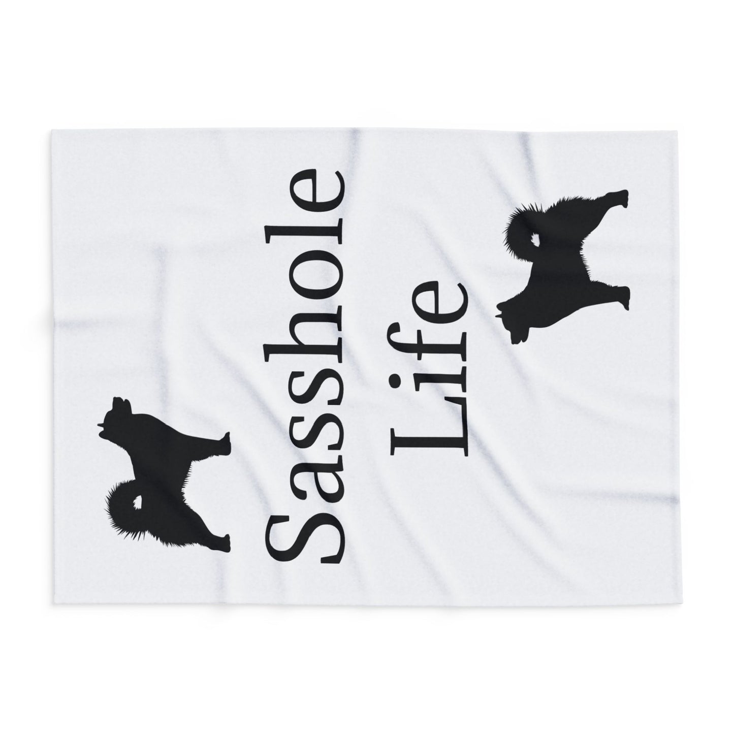 Sasshole Life Arctic Fleece Blanket