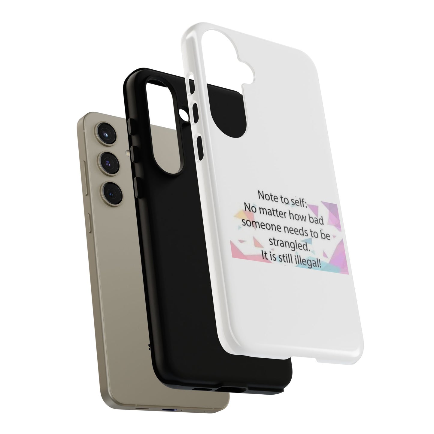 Note To Self Samsung Case
