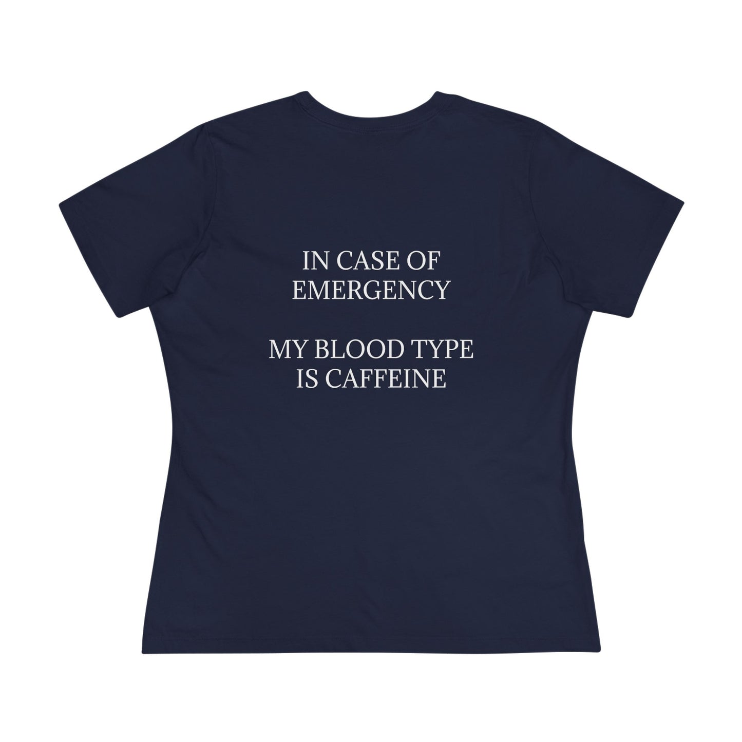 Blood Type Women's Short Sleeve Crewneck Tee