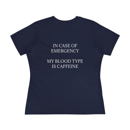Blood Type Women's Short Sleeve Crewneck Tee