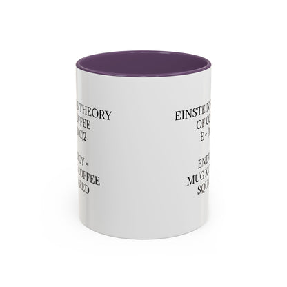 Einstein's Theory Of Coffee 2-Tone Coffee Mug