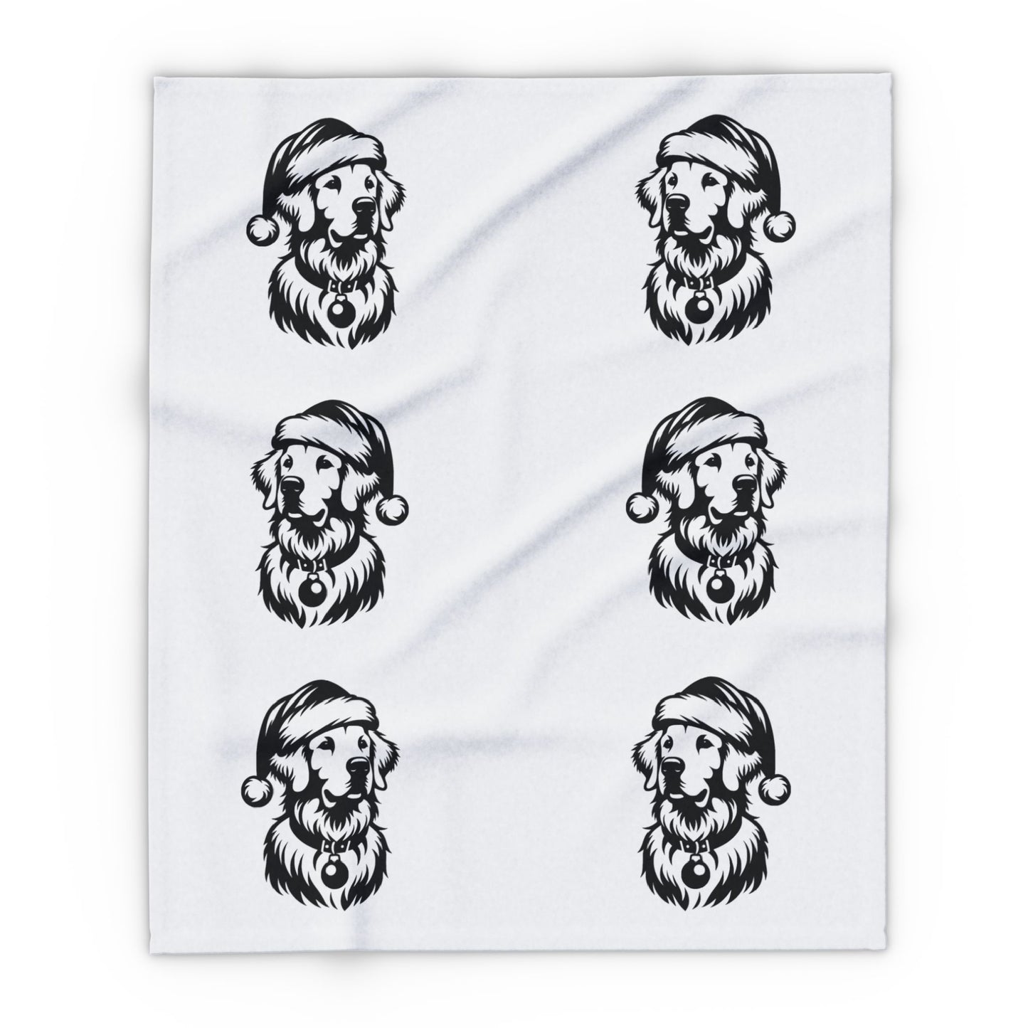Santa Paws Golden Arctic Fleece Blanket