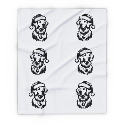 Santa Paws Golden Arctic Fleece Blanket