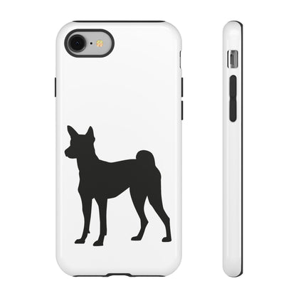 Basenji Silhouette iPhone Case