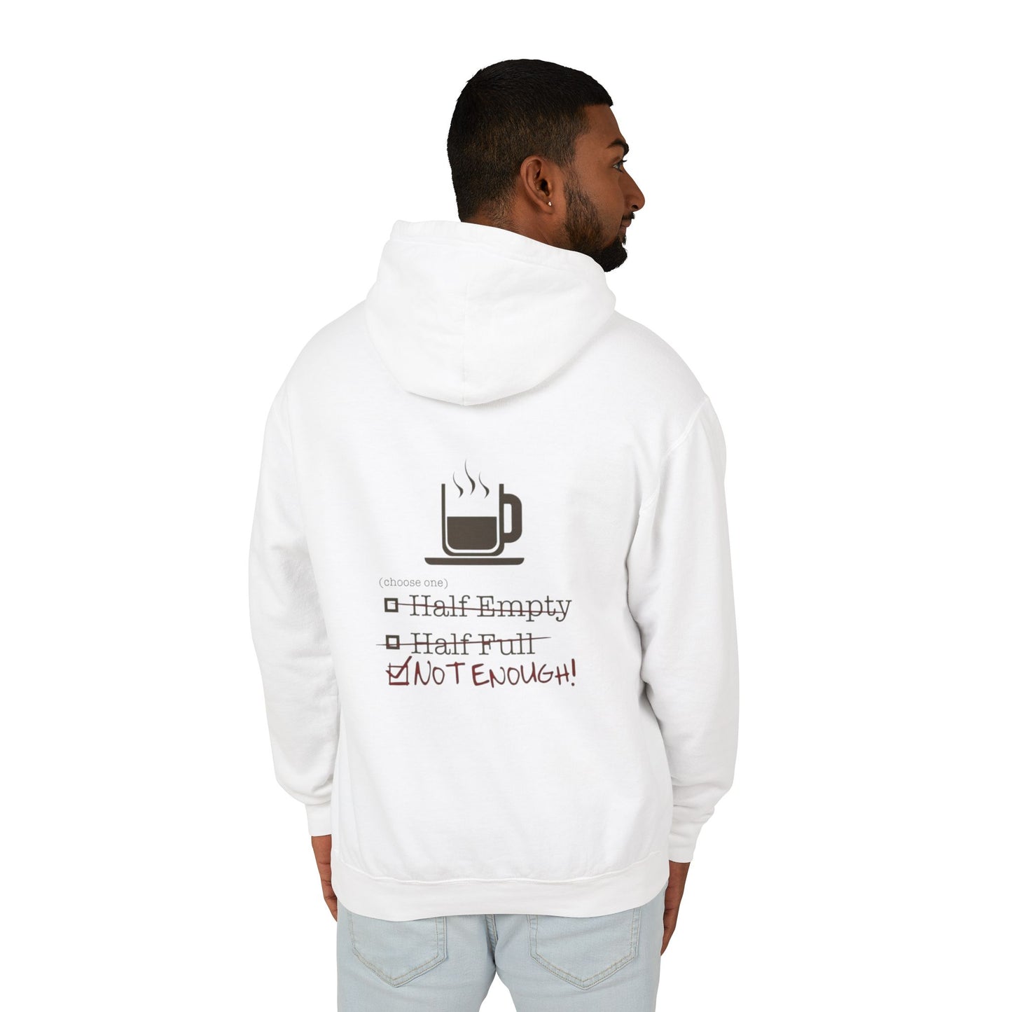 Not Enough Unisex Lightweight Hoodie