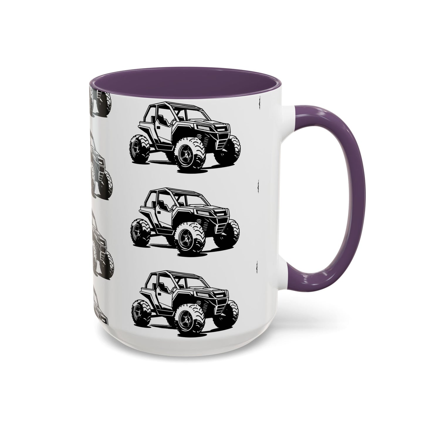 Off The Beaten Path Side By Side 2-Tone Coffee Mug