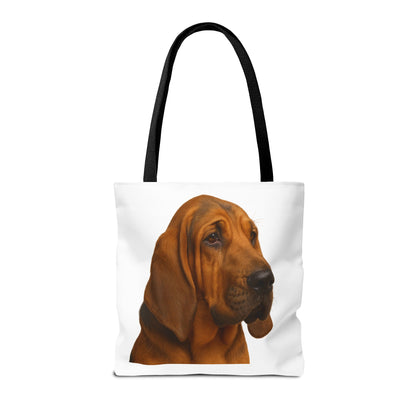 Bloodhound Head Tote Bag