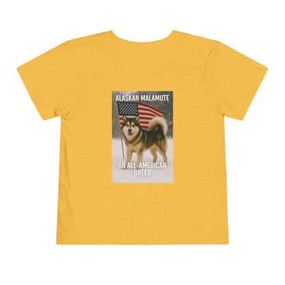 All-American Breed Toddler Unisex Short Sleeve Crewneck Tee