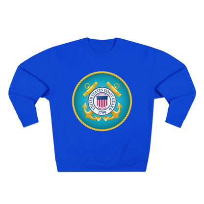 US Coast Guard Unisex Crewneck Sweatshirt
