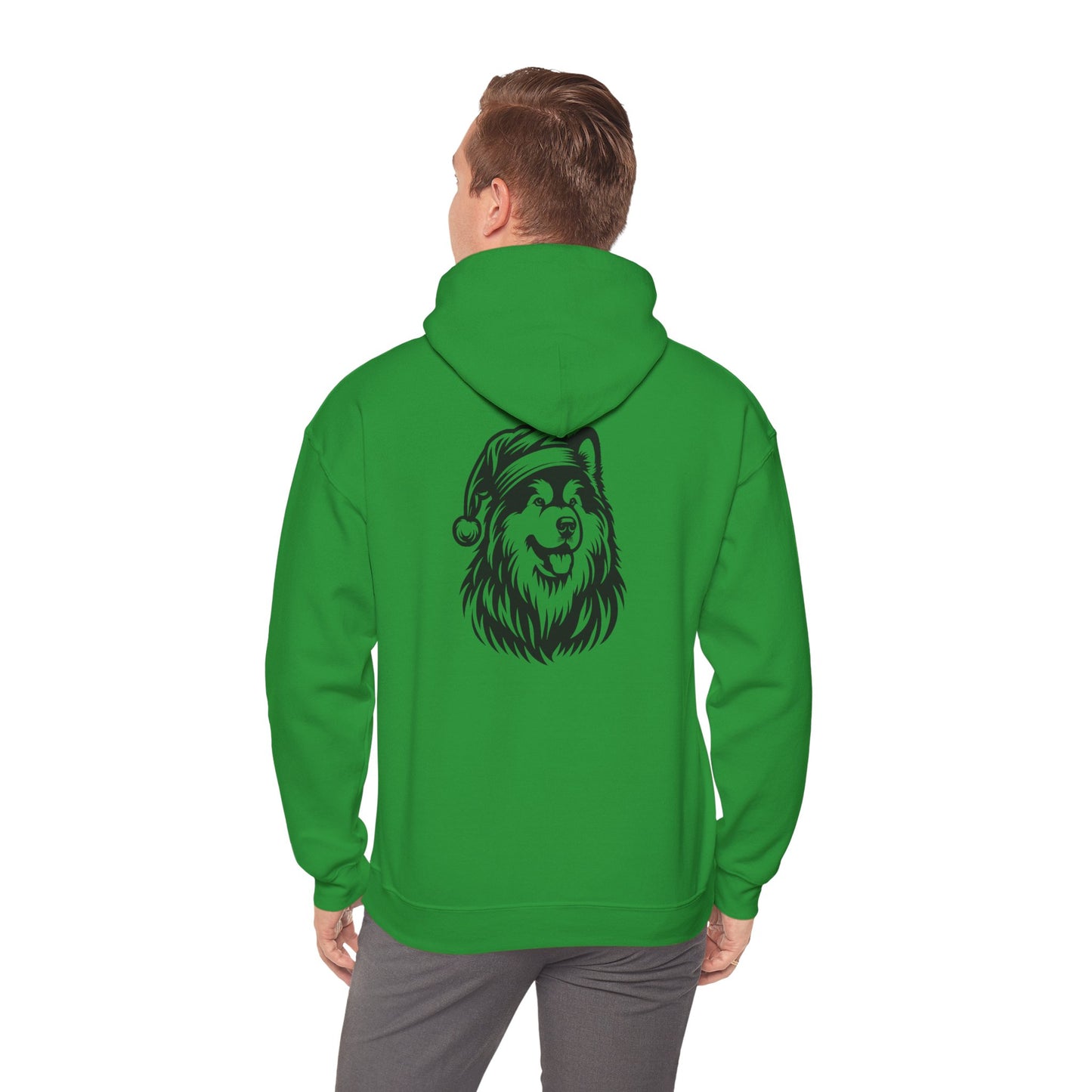 Santa Paws Malamute Unisex Hoodie