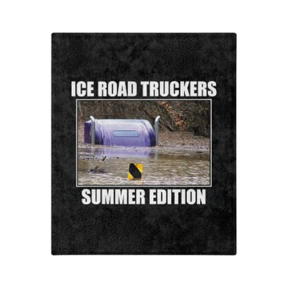 Ice Road Truckers Velveteen Microfiber Blanket