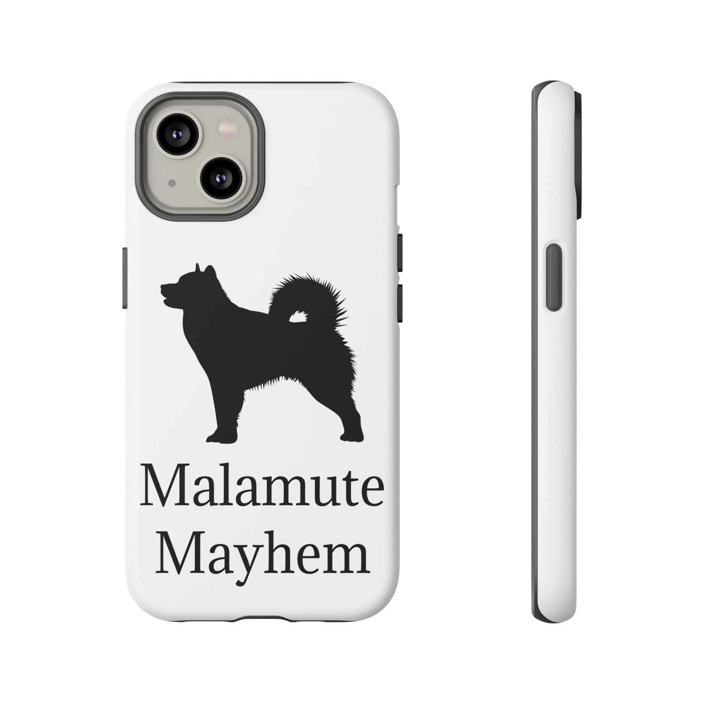 Malamute Mayhem iPhone Case