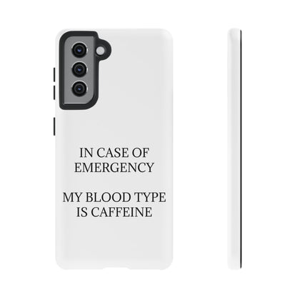 Blood Type Samsung Case