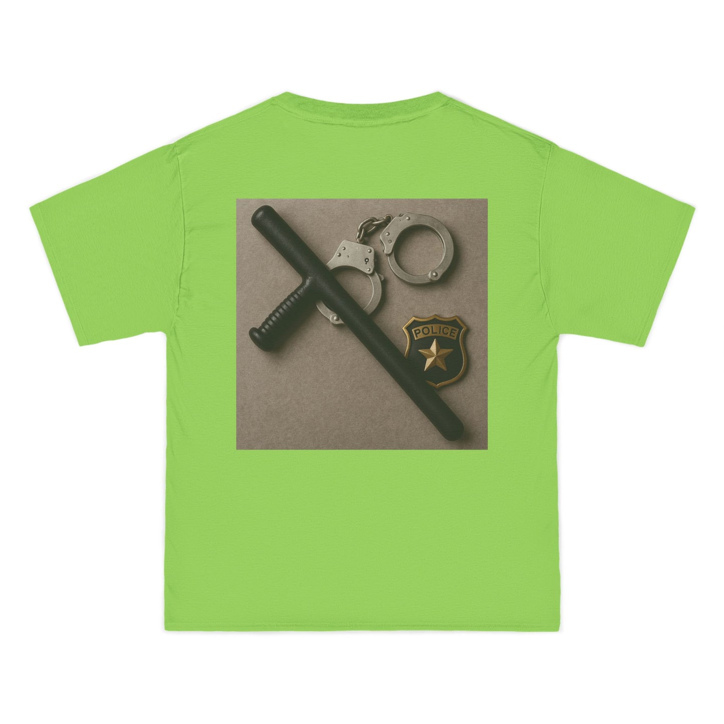 Law Enforcement Appreciation Men's Short-Sleeve Crewneck Tee