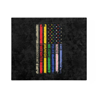 First Responder Velveteen Microfiber Blanket