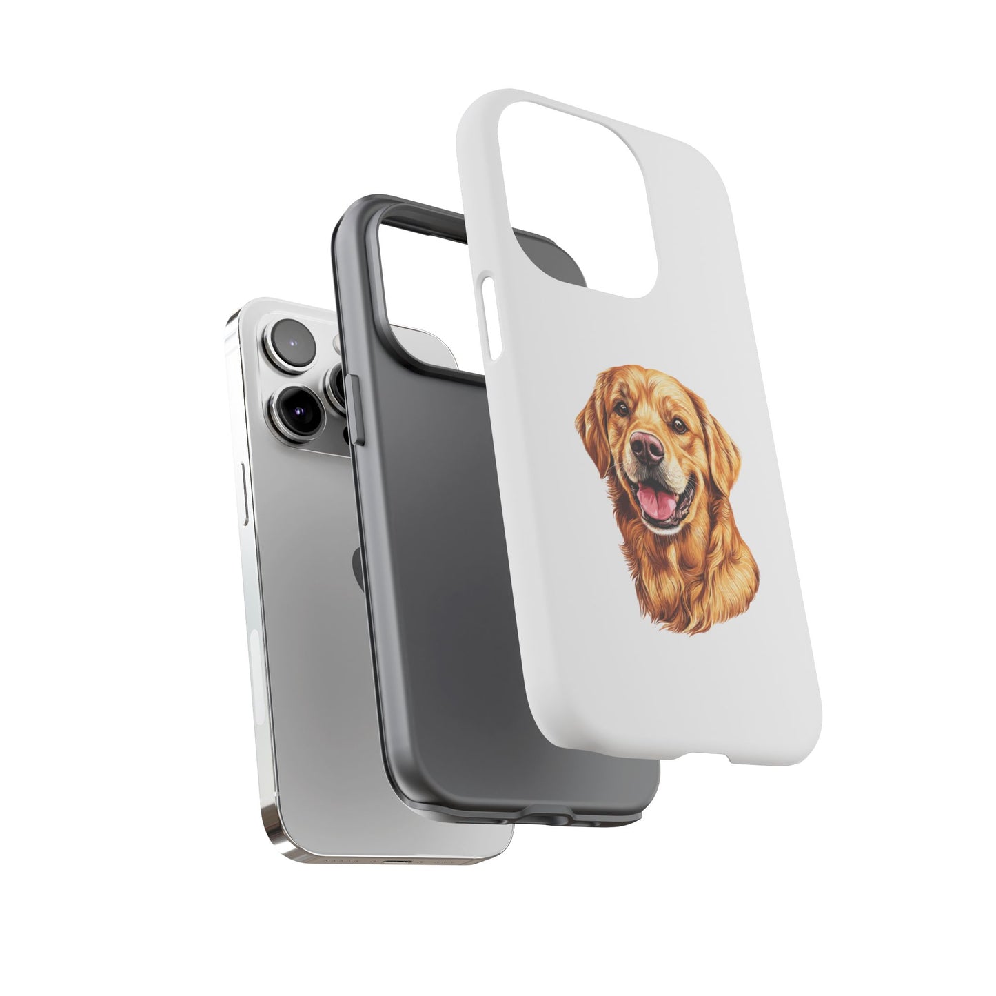 Golden Head iPhone Case