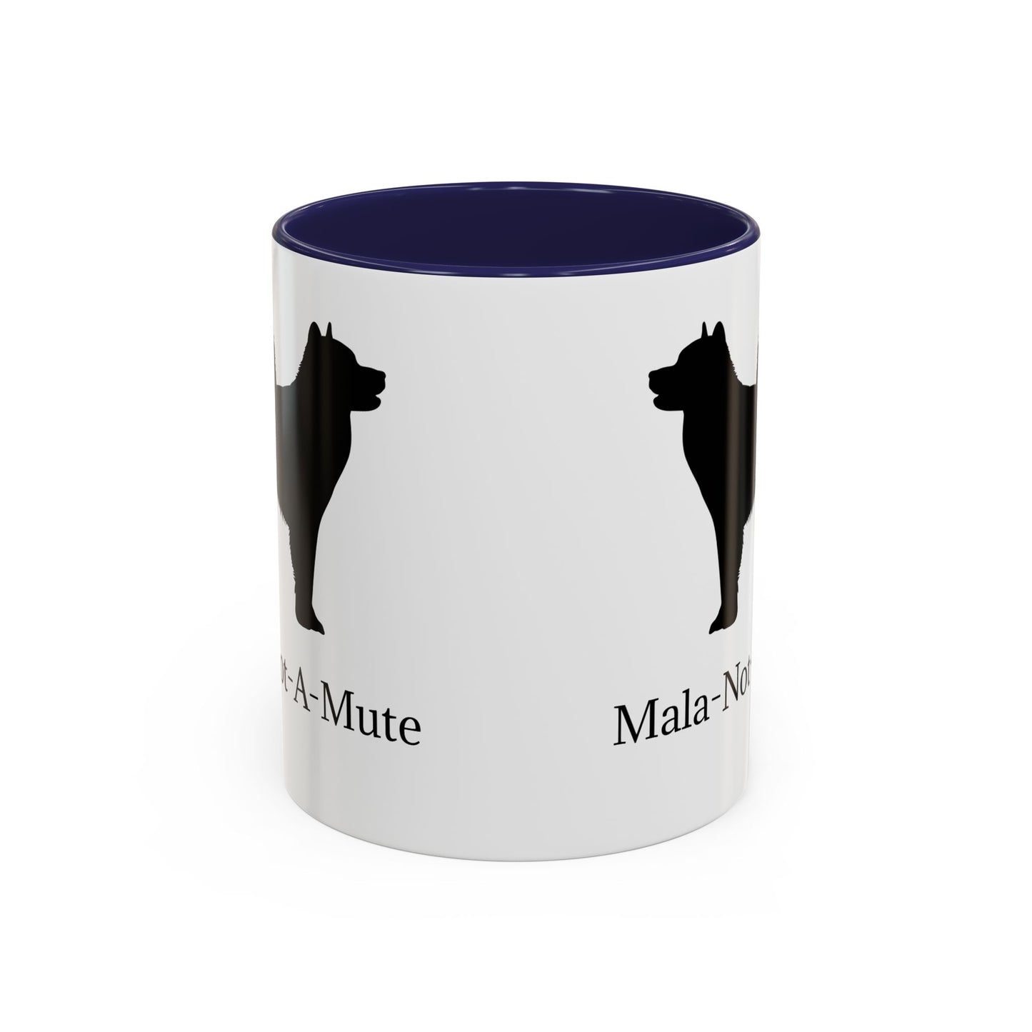 Mala-Not-A-Mute 2-Tone Coffee Mug