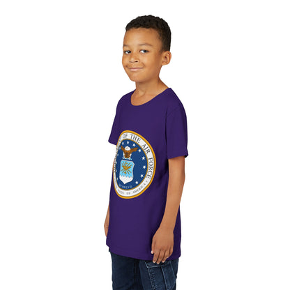 US Air Force Youth Unisex Short Sleeve Crewneck Tee