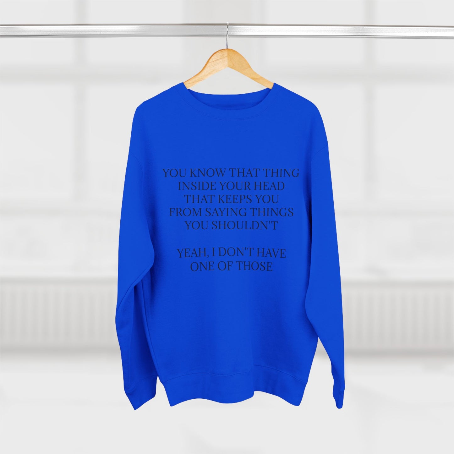 No Filter Unisex Crewneck Sweatshirt