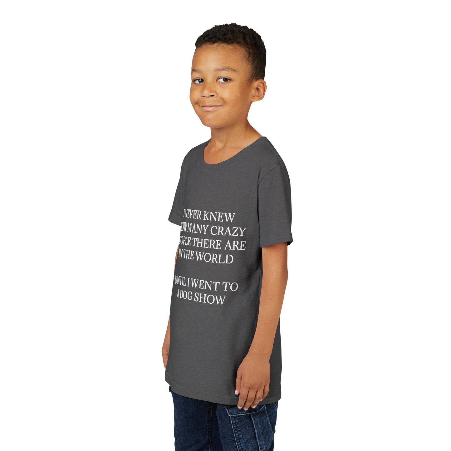 Never Knew Youth Unisex Short Sleeve Crewneck Tee