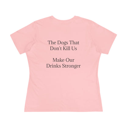 Drinks Stronger Women's Short Sleeve Crewneck Tee