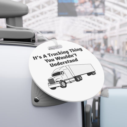 Trucking Thing Luggage Tag