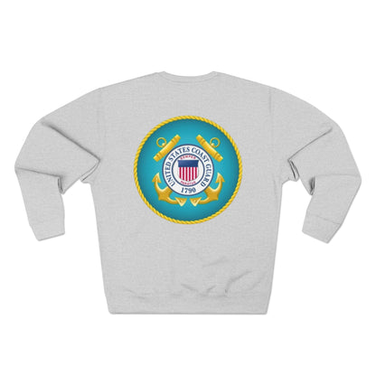 US Coast Guard Unisex Crewneck Sweatshirt