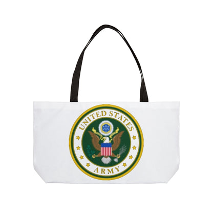 US Army Weekender Tote Bag