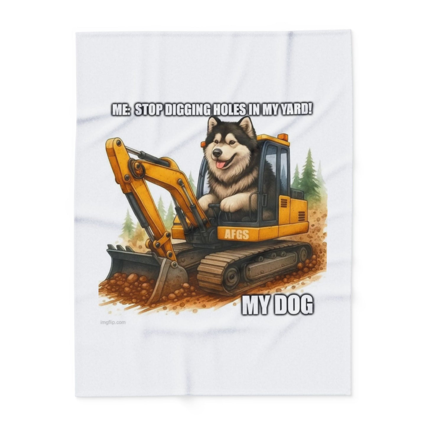 Digmaster Arctic Fleece Blanket
