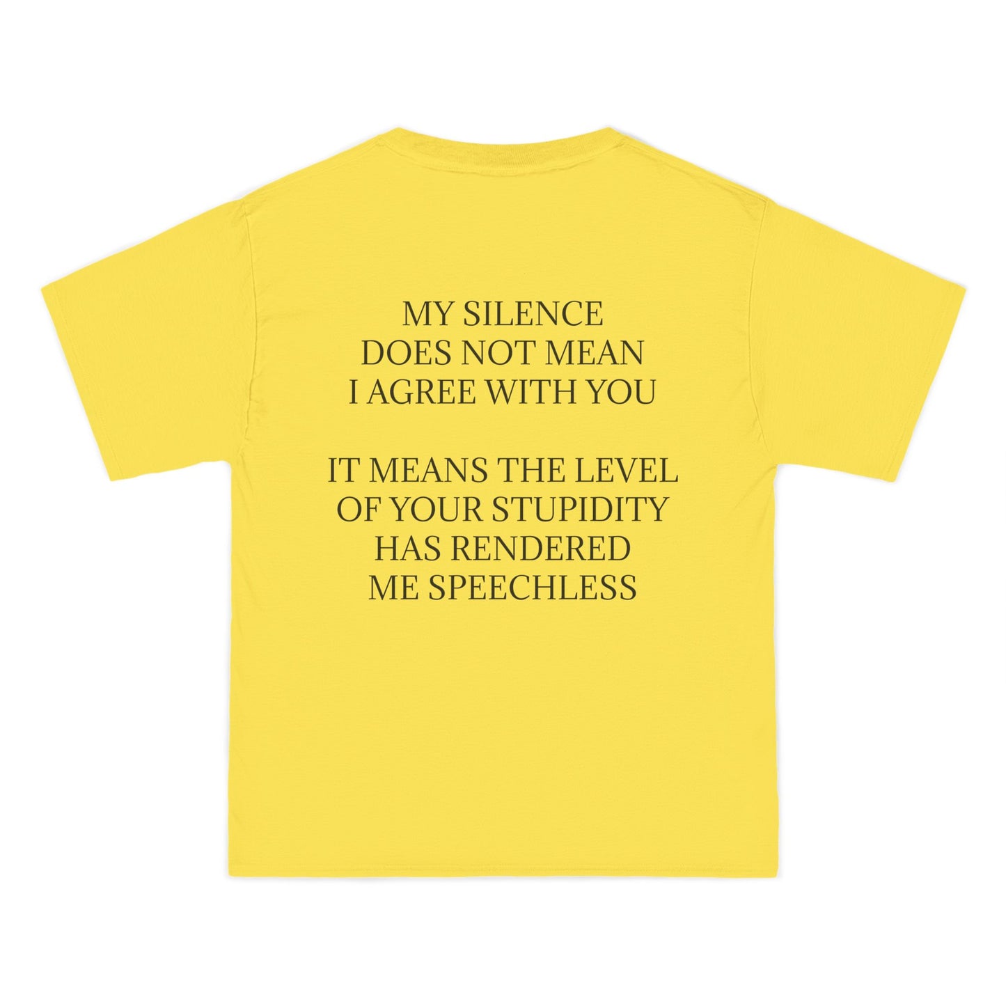 Speechless Men's Short-Sleeve Crewneck Tee