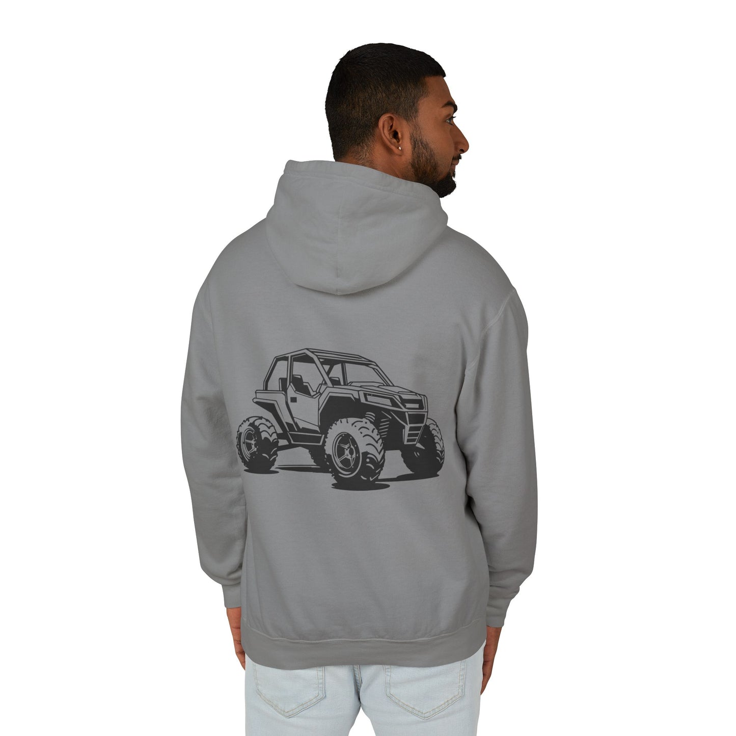 Off The Beaten Path Side By Side Unisex Lightweight Hoodie
