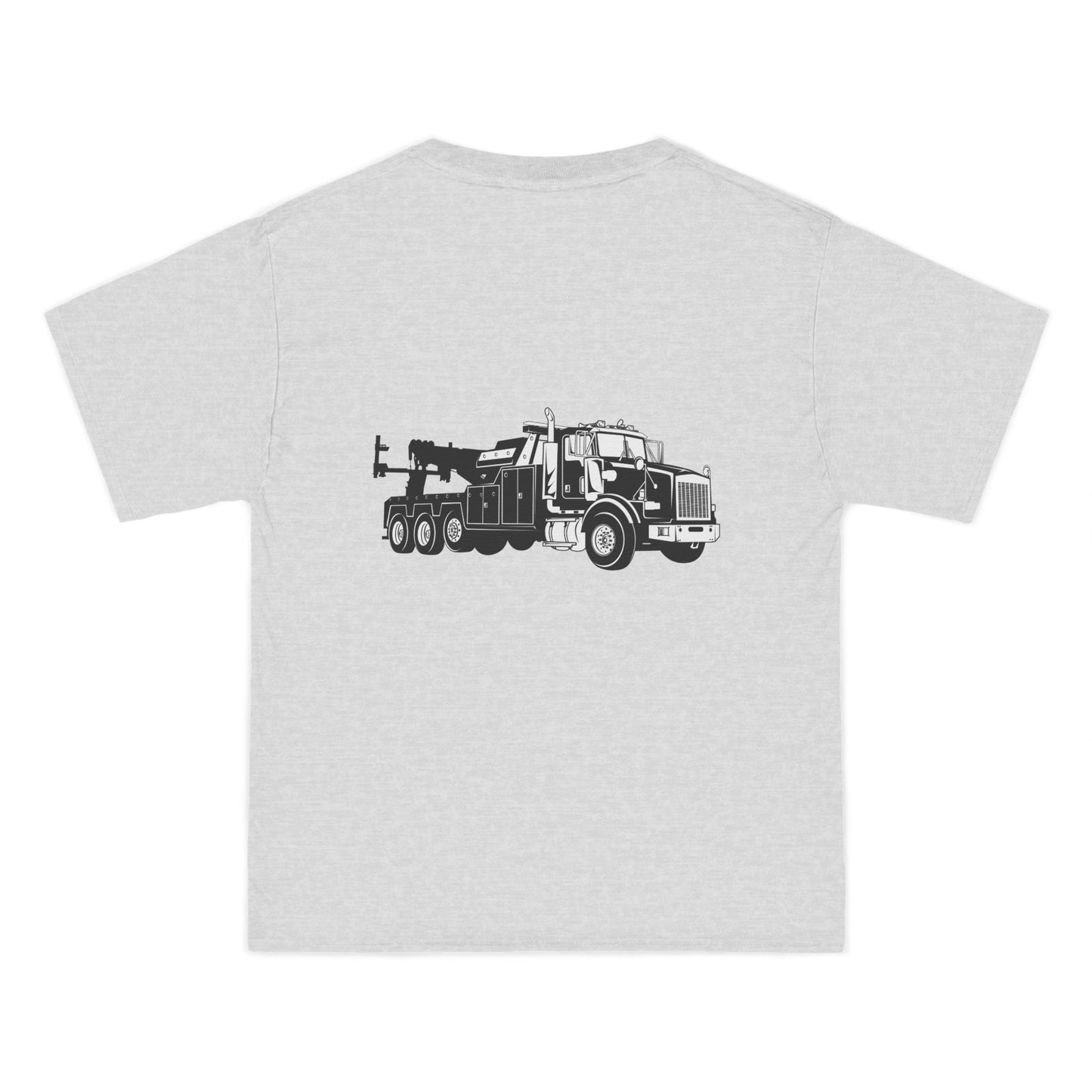 Heavy Tow Truck Men's Short-Sleeve Crewneck Tee