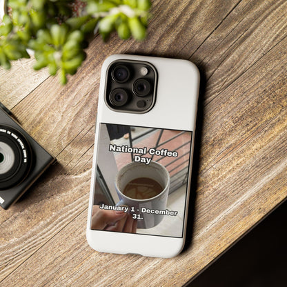 National Coffee Day iPhone Case