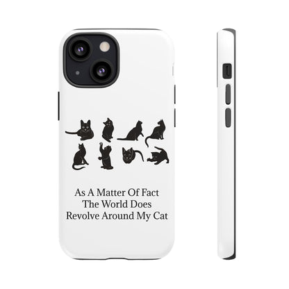 Matter Of Fact Cat iPhone Case