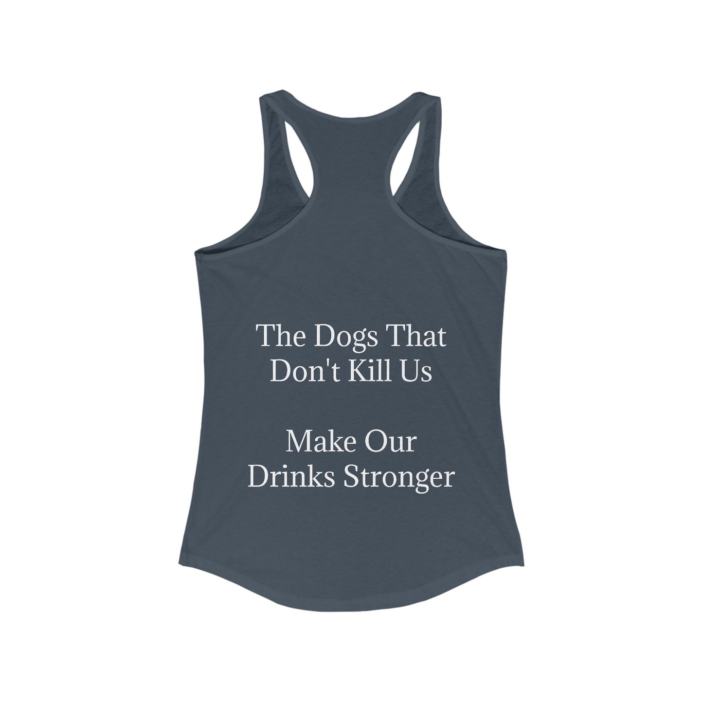 Drinks Stronger Women's Racerback Tank