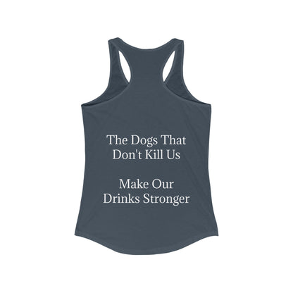 Drinks Stronger Women's Racerback Tank