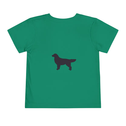 Golden Silhouette Toddler Unisex Short Sleeve Crewneck Tee