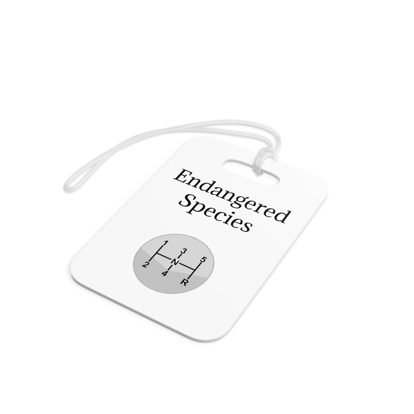 Endangered Species Luggage Tag