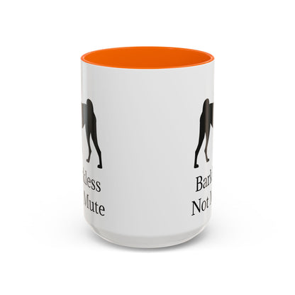 Barkless Not Mute 2-Tone Coffee Mug
