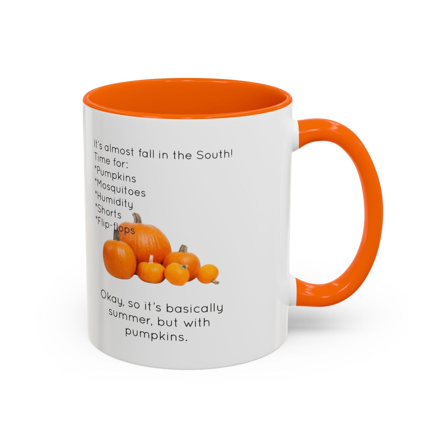 Fall In The South 2-Tone Coffee Mug