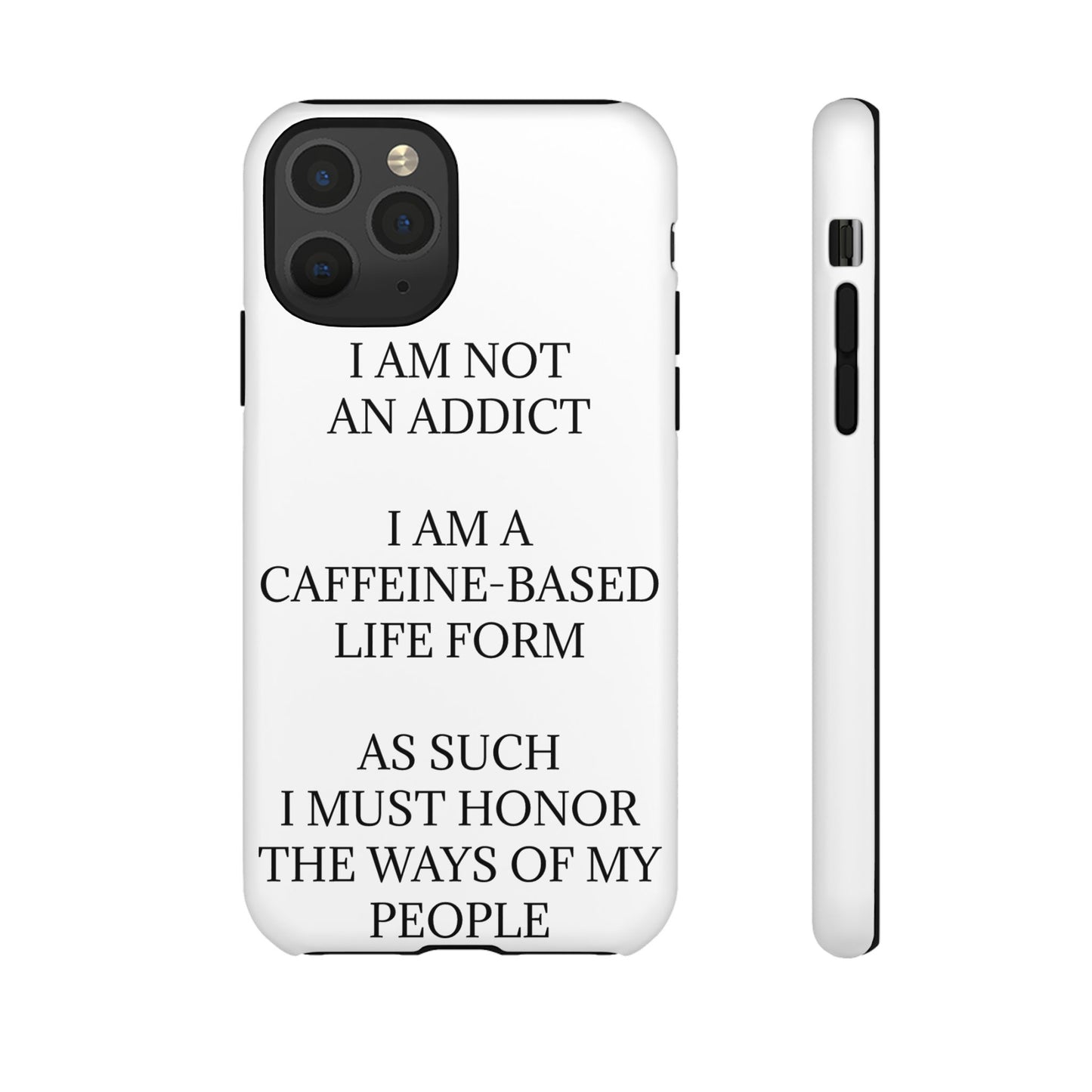 Not An Addict iPhone Case