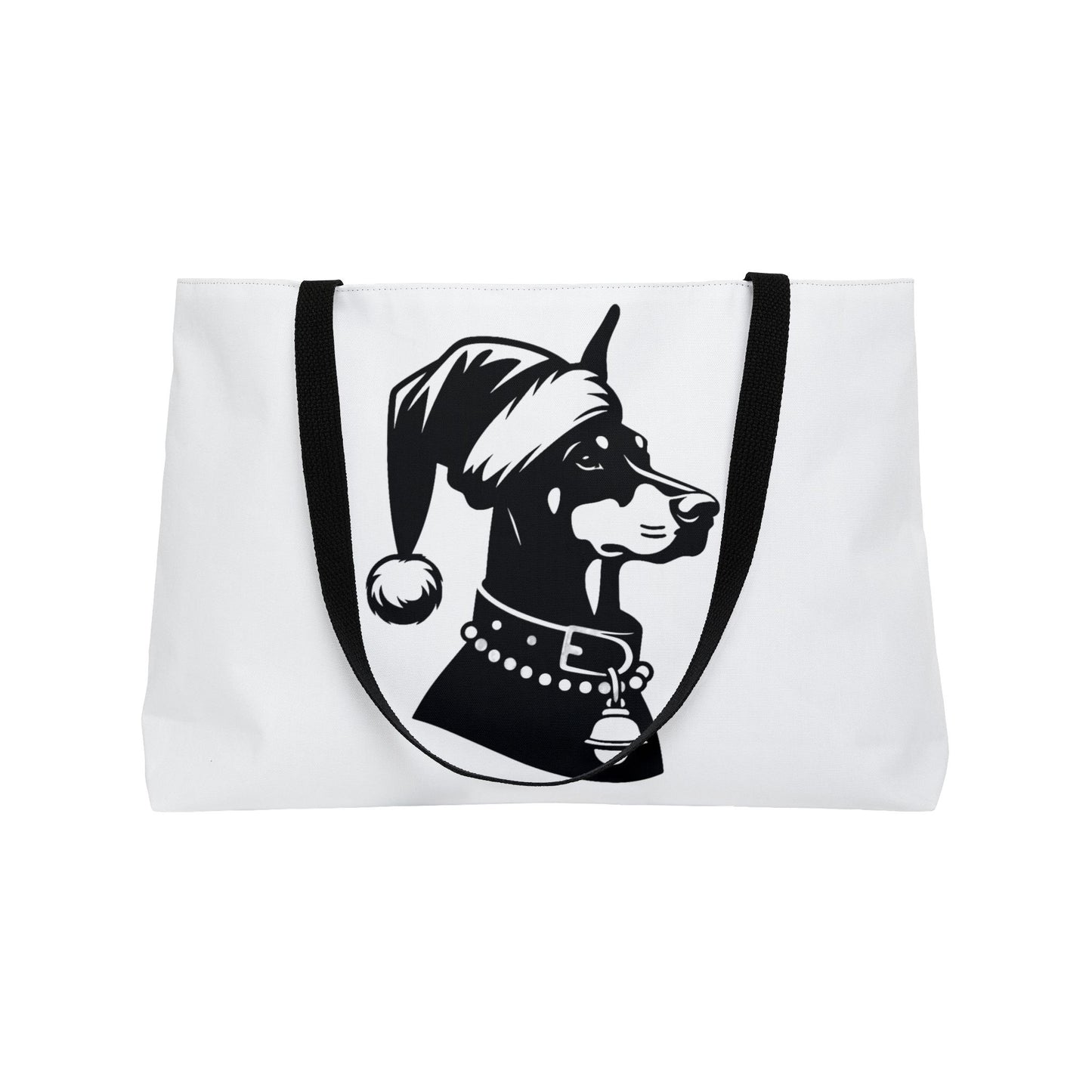 Santa Paws Doberman Weekender Tote Bag