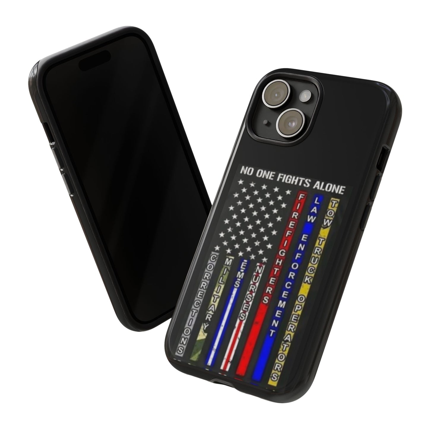 No One Fights Alone iPhone Case