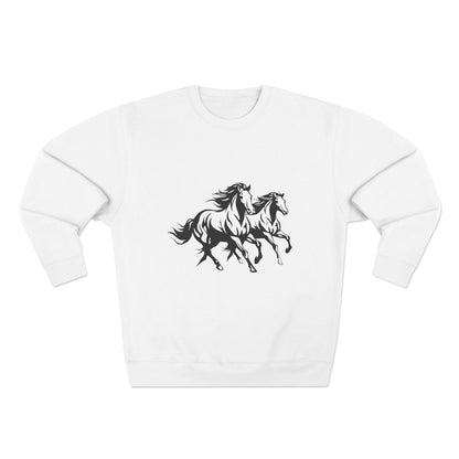 Horsin' Around Unisex Crewneck Sweatshirt